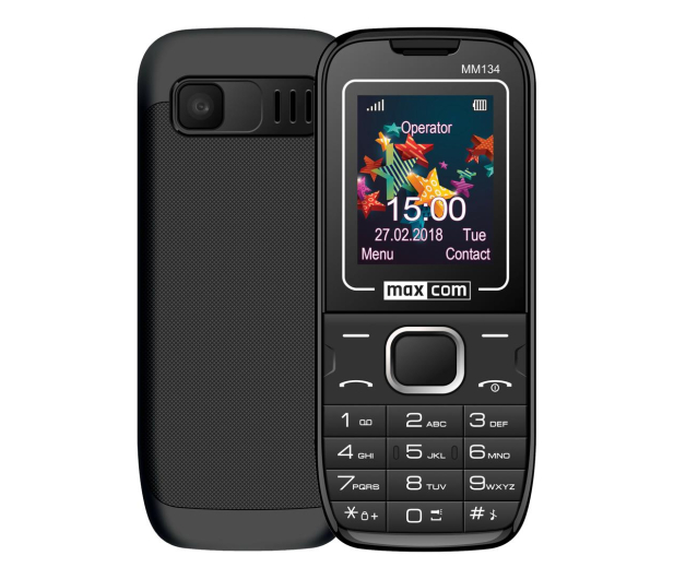 MAXCOM MM134 Czarny - 1123673 - zdjęcie